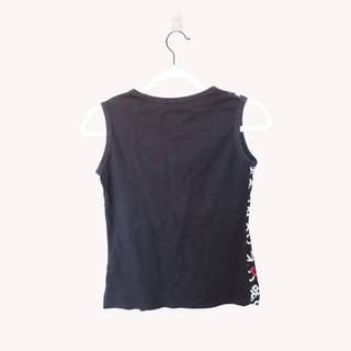 D&G: Vintage Black Logo Tank Top