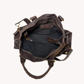 Balenciaga: Vintage Brown Motor City Bag