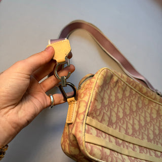 Dior: Vintage Diorissimo Pink Logo Bag
