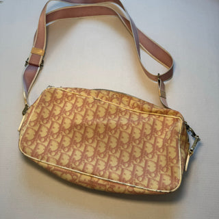 Dior: Vintage Diorissimo Pink Logo Bag