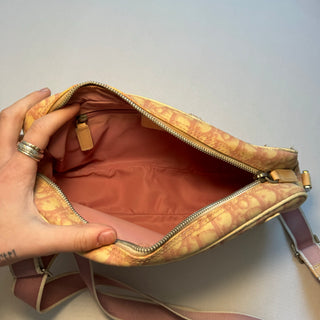 Dior: Vintage Diorissimo Pink Logo Bag